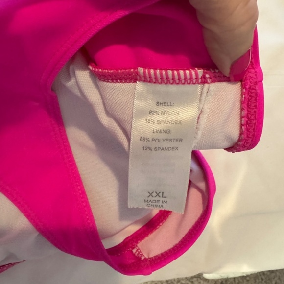 Hot Pink Swim Top - Picture 3 of 3
